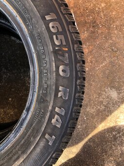 Zimní pneu 165/70/14 - 2