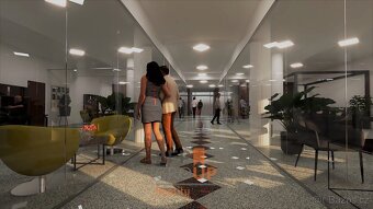 Pronájem kanceláře o rozloze 42 m2, ulice Národních hrdinů, - 2