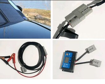 Solární panel outdoor přenosný skládací 200 W - 2
