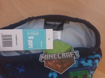 Klučičí plavky Minecraft vel. 110/116 - 2
