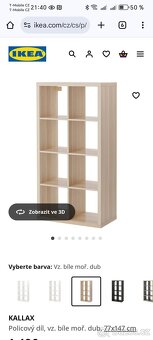 IKEA KALLAX Policový díl, knihovna - 2
