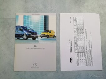 Mercedes Vito - CZ katalog 2005 a ceník - doprava v ceně - 2