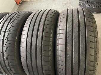 prodám letní pneumatiky 235/50/18 Pirelli,Bridgestone sada - 2