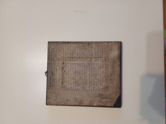 Starožitný obrázek francouzká miniatura - 2