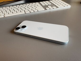 iPhone 15 128 GB modrá TOP stav + kryty - 2