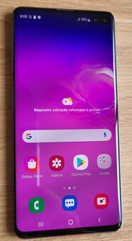 Mobilní telefon Samsung S10+ 1TB a 6 krytů - 2