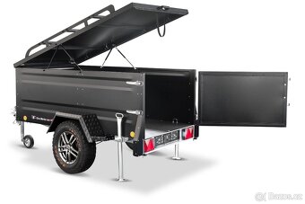 Multifunkční Přívěsný Offroad Vozík Camping Poklop na Stan - 2