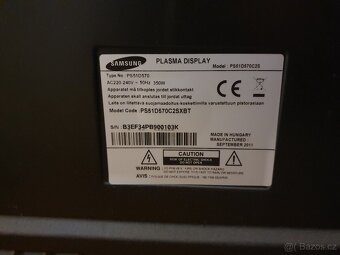 TV Samsung PS51D570 - úhlopříčka 128cm (51") - 2