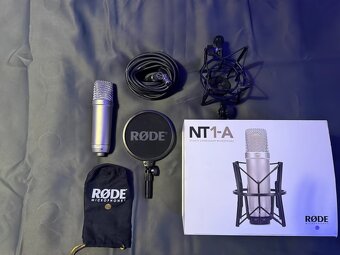 Rode NT1A + Focusrite Scarlett Solo + sluchátka - 2