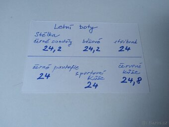 Letní boty vel. 37 - 38 - 2