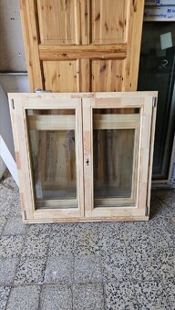 Dřevěné okno euro - 1200x1170 - 8 ks - 2