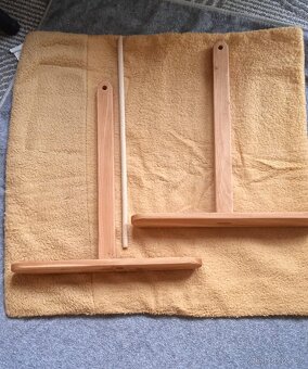 Dřevěná hrazda pro miminka+deka - 2