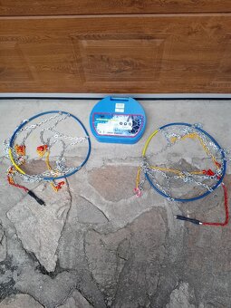 Jedny Sněhové řetězy, ocelové, rychloupínací. - 2