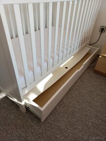 Dětská postýlka 140x70 vč.ortopedické matrace - 2