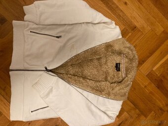 Unisex značkový teplý bomber - mikina - 2