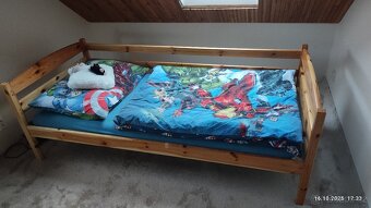 Postel 200x90 borovice - 2