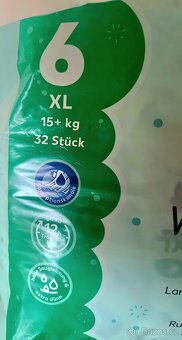 Dětské jednorázové plíny 15+ kg (XL, 6) - 2