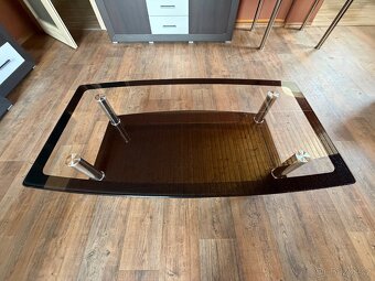 Skleněný konferenční stolek - 2