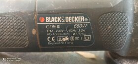 Úhlová bruska Black & Decker CD 500 - 2