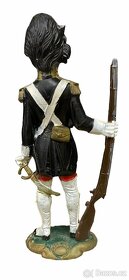 Cínový vojáček - Francie - ručně malovaný -výška 16.5cm - 2