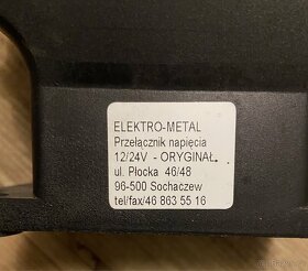 Spínač startéru 12/24 V   V3S. - 2