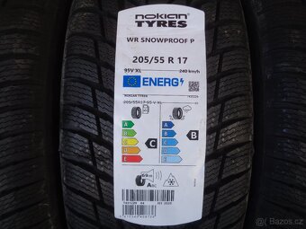 Zimní pneu 205/55/17 R17 Nokian - NOVÉ - 2