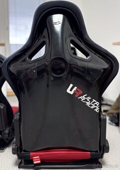 FK Automotive sedačky Control - Red Black - 2