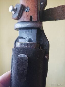 Bodák Mauser K98 dřevěné střenky - 2
