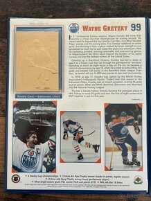 Hokejove kartičky Wayne Gretzky gold - 2