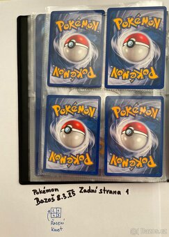 Kusové karty TCG Pokémon STARÉ 15-20LET (ORIGINÁL) - 2