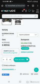 Konzole Anbernic RG ARC-D android 11 dotykový displej hdmi - 2