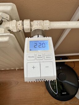 Bezdrátová termohlavice Tesla Smart Thermostatic Valve TV100 - 2