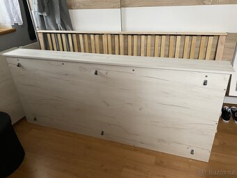 Postel se šuplíkem a roštem - 2