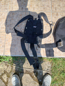 Prodám křídlo DTD 20 l, nerez backplate, postroj - 2