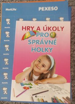 Knihy a úkoly pro děti, omalovánky, Barbie atd - 2