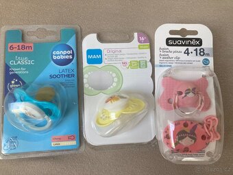 Kousatko + dudlik Nuk, MAM, Suavinex,…. - 2