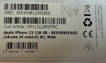 Apple IPhone 13 128 GB nový od VDF záruka 2 roky - 2