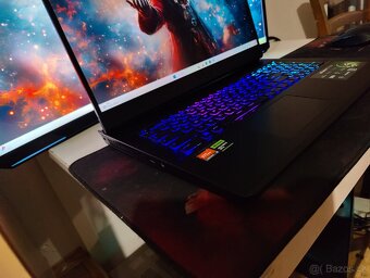 Herní notebook msi alpha 17 c7vg Ryzen 9, rtx 4070 - 2