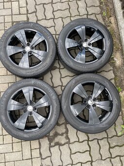 ORIGINÁL Alu Škoda TRITON R17, 5x112 - TOP STAV - 2