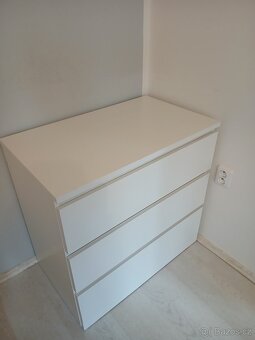 Komoda MALM bílá IKEA - 2