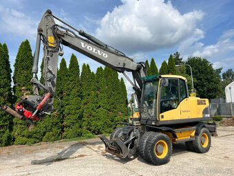 Kolový bagr Volvo EW160C - TILTROTATOR - 3x lžíce - 2
