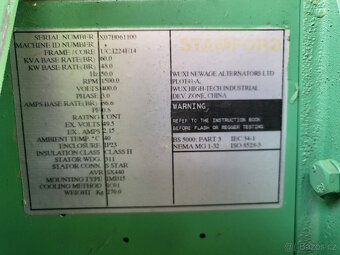 Generátor, naftový, motor Deutz, 6 provozních hodin - 2