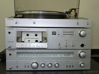 Pěkná sestava Telefunken RR-100, RC-100, RS-100. - 2