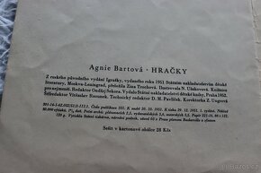 Stará kniha Agnie Bartova - Hračky - 2