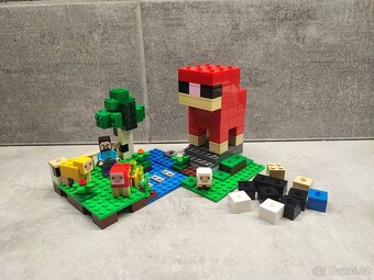 Lego Minecraft 21153 - Farma na vlnu - 2