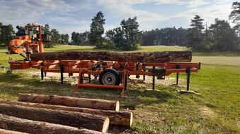 Mobilní katr/ pojízdná pila - Mobilní pořez kulatiny - 2