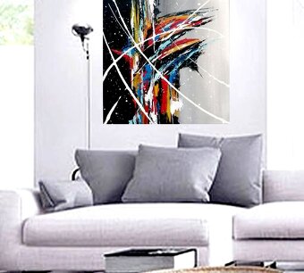 Abstraktní obraz 40x40 - 2