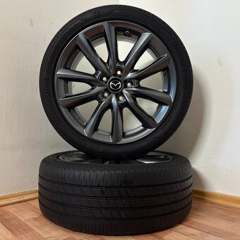 MAZDA 3 5x114,3 R18 ET45+LETNÍ 215/45R18 6/5,5mm - 2
