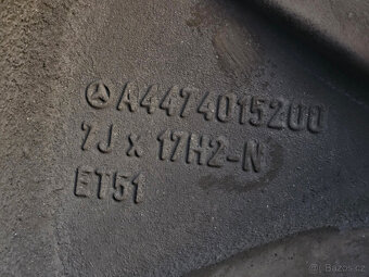 ALU kolo disk VW R17 5x112 1KS Mercedes V - 2