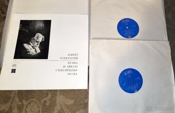 Albert Schweitzer hraje Bacha- soubor 2 LP desek. - 2